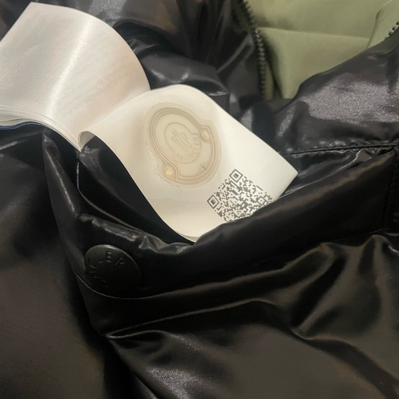 7 Moncler Fragment Reversible Printed Shell Down Bomber Jacket Sz 2/M - Picture 12 of 15